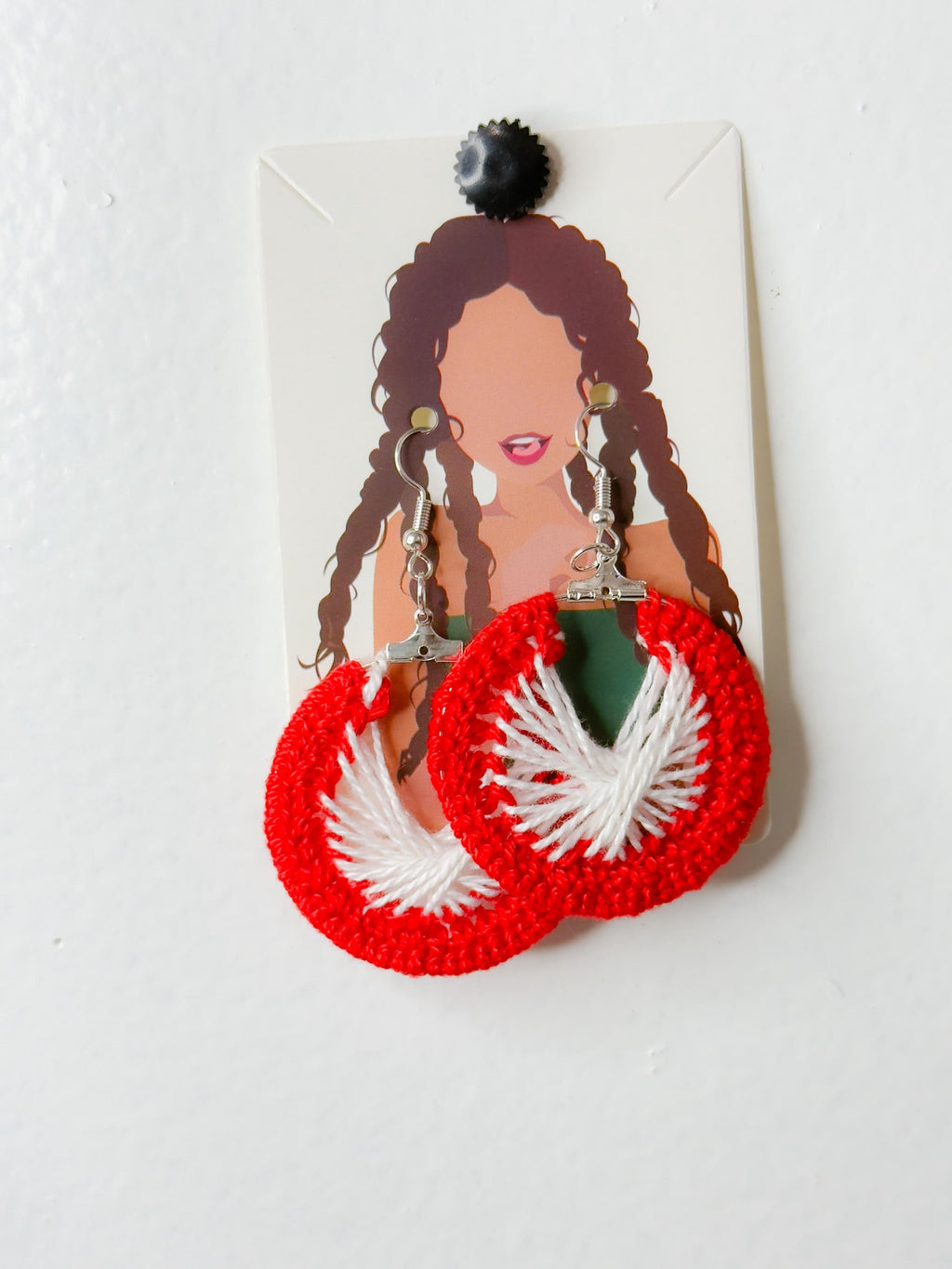 Small Crochet Hoop Earrings- Multiple Sizes and Colors