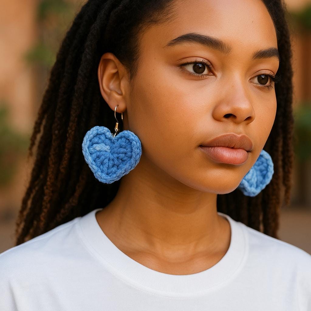 Heart earrings