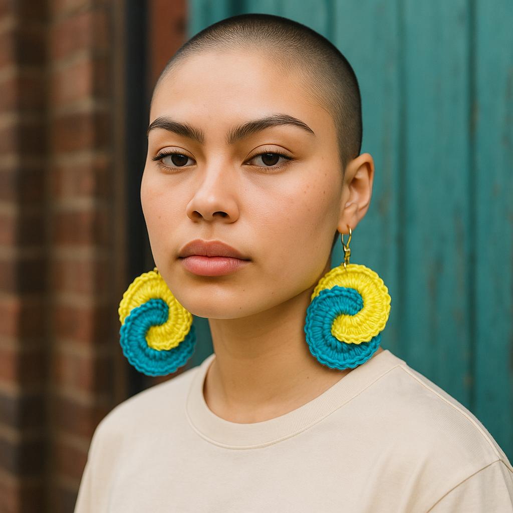 Crochet earrings