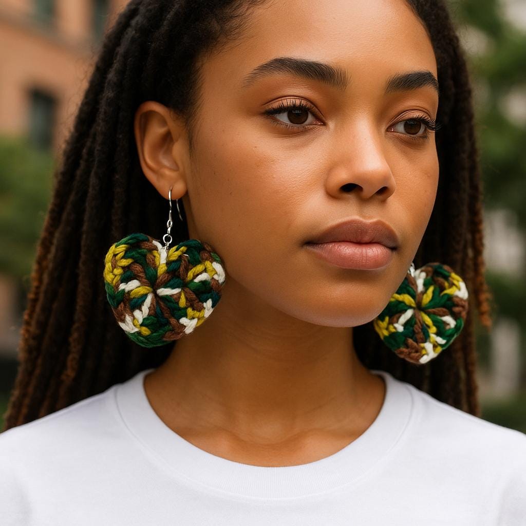 Heart earrings
